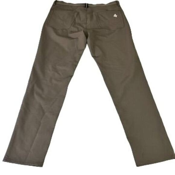 FOURLAPS Pants Mens 34X28 Olive Green Traverse Straight Leg Army 1072 Active - Picture 2 of 12